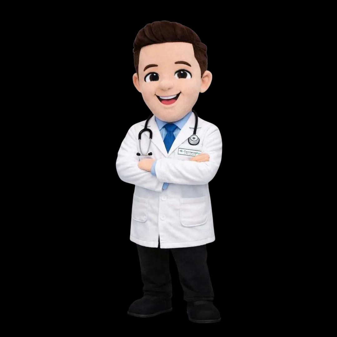 Mascot Bác sỹ Dr.Jones