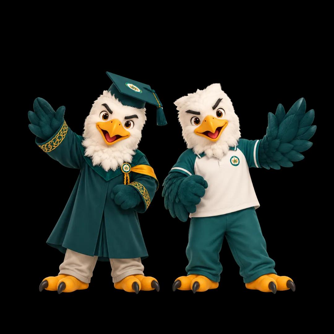 Mascot Đại Bàng Học Viện Tài Chính