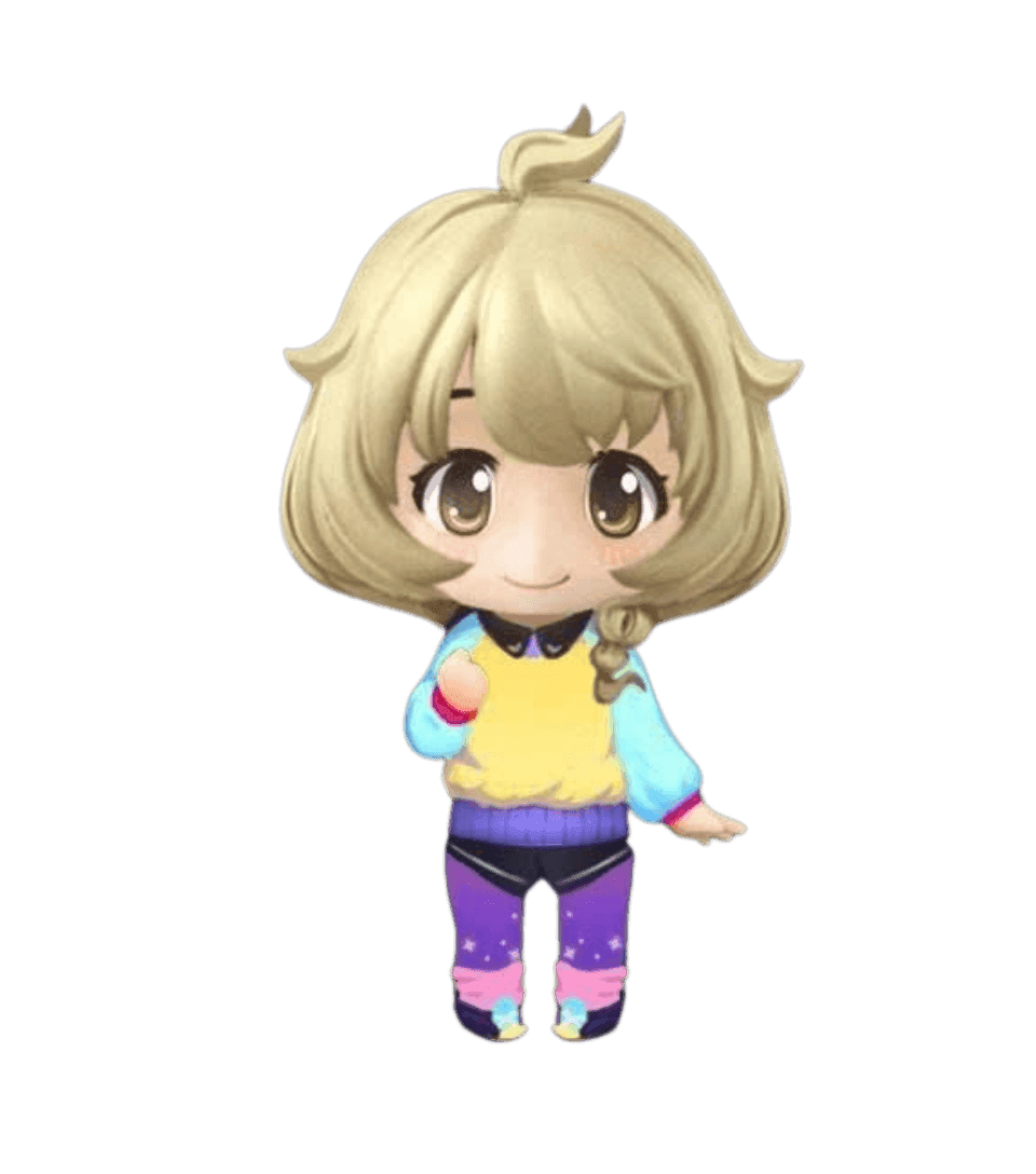 Mascot Cô gái Au Mobile VTC