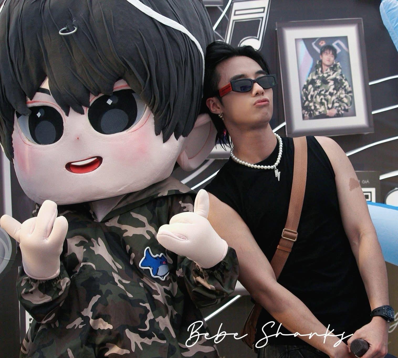 Mascot Idol Hải Đăng Doo - ảnh thực tế