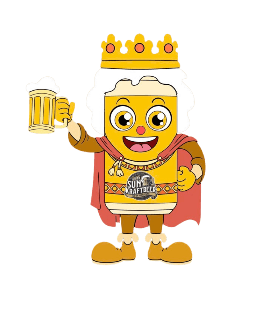 Mascot King Beer Sun Group