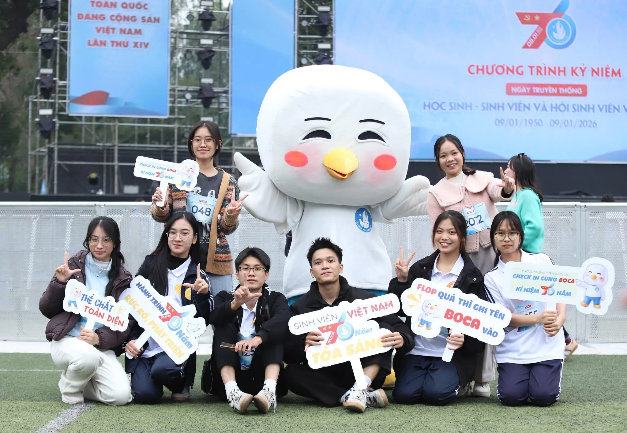 Mascot Chim Boca - ảnh chính